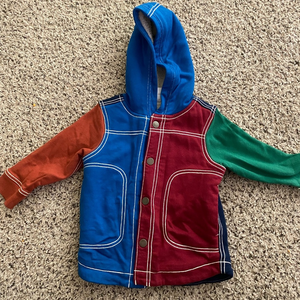 Hanna Andersson Colorful Hooded Jacket